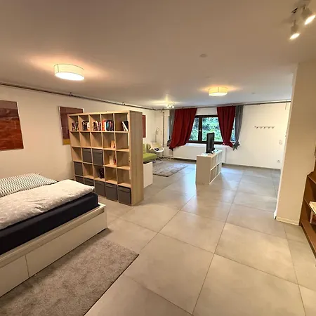 Appartement Helle Kellerwohnung Im Gruenen Mit Sauna Cologne