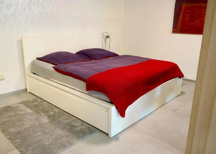 Helle Kellerwohnung Im Gruenen Mit Sauna Apartment