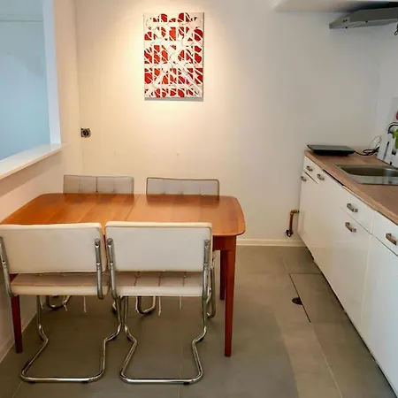 アパート Helle Kellerwohnung Im Gruenen Mit Sauna *