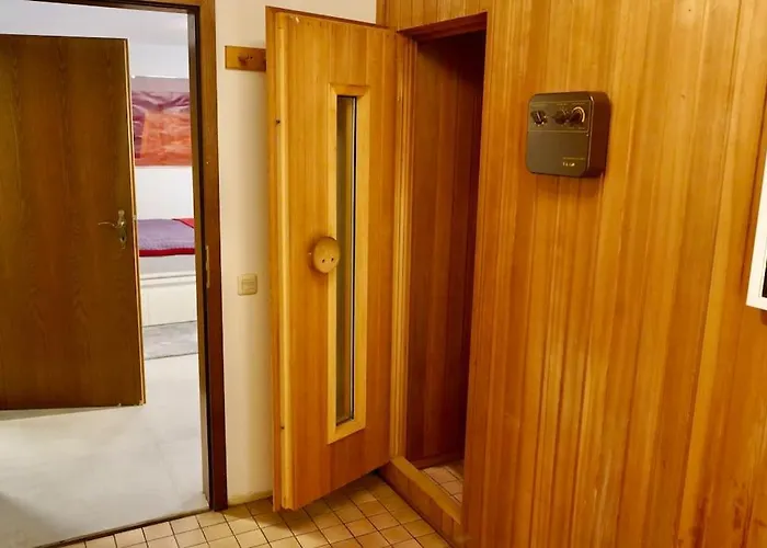 Helle Kellerwohnung Im Grünen Mit Sauna Apartment *