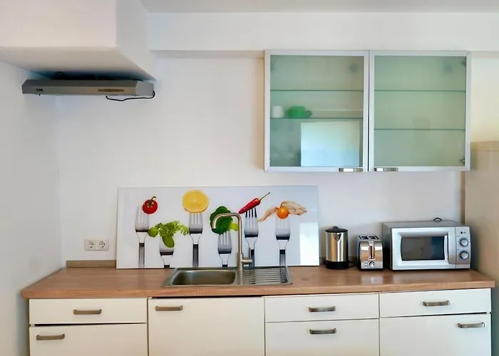 Helle Kellerwohnung Im Grünen Mit Sauna Apartment *